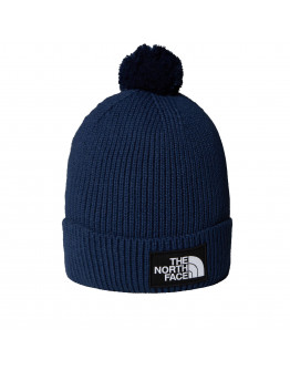 Шапка унисекс The North Face Logo Box Cuffed Beanie 0A8CHF8K21 - темно-синяя