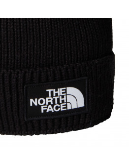 Шапка The North Face Logo Box Cuffed Beanie 0A8CHFJK31 - черная
