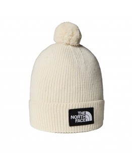 Шапка The North Face Logo Box Cuffed Beanie 0A8CHFQLI1 - белая