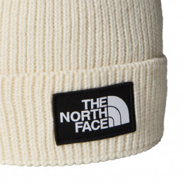 Шапка The North Face Logo Box Cuffed Beanie 0A8CHFQLI1 - белая