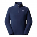 Мужская флисовая куртка The North Face Glacier 1/4 Zip Fleece 0A8D0Q8K21 - темно-синяя