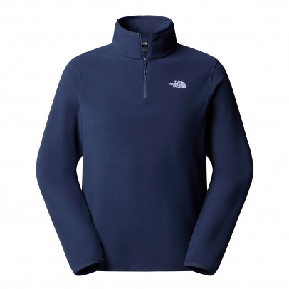 Мужская флисовая куртка The North Face Glacier 1/4 Zip Fleece 0A8D0Q8K21 - темно-синяя
