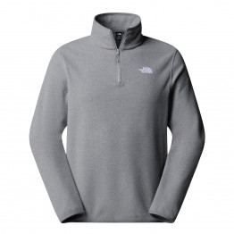Мужская куртка The North Face Glacier 1/4 Zip Fleece 0A8D0QCQI1 - серая