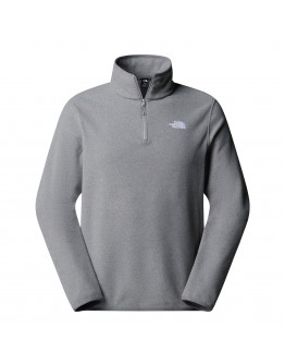 Мужская куртка The North Face Glacier 1/4 Zip Fleece 0A8D0QCQI1 - серая