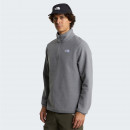 Мужская куртка The North Face Glacier 1/4 Zip Fleece 0A8D0QCQI1 - серая