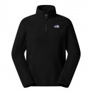 Мужская толстовка The North Face Glacier 1/4 Zip Fleece 0A8D0QJK31 - черная