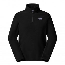 Мужская толстовка The North Face Glacier 1/4 Zip Fleece 0A8D0QJK31 - черная