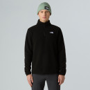 Мужская толстовка The North Face Glacier 1/4 Zip Fleece 0A8D0QJK31 - черная
