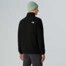 Мужская толстовка The North Face Glacier 1/4 Zip Fleece 0A8D0QJK31 - черная