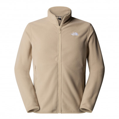 Мужская толстовка The North Face Glacier Full-Zip Fleece 0A8D0RBOX1 - бежевый