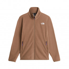 Женский флис The North Face 100 Glacier Full-Zip Fleece 0A8D2F2H91 - коричневый