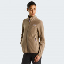 Женский флис The North Face 100 Glacier Full-Zip Fleece 0A8D2F2H91 - коричневый