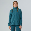 Женская толстовка The North Face 100 Glacier Full-Zip Fleece 0A8D2FBQ51 - голубая