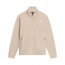 Женская толстовка The North Face 100 Glacier Full-Zip Fleece 0A8D2FN7J1 - бежевый
