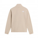 Женская толстовка The North Face 100 Glacier Full-Zip Fleece 0A8D2FN7J1 - бежевый