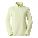 Женская кофта The North Face Glacier 1/4 Zip Fleece 0A8D2JG6O1 - желтая