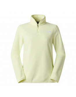 Женская кофта The North Face Glacier 1/4 Zip Fleece 0A8D2JG6O1 - желтая