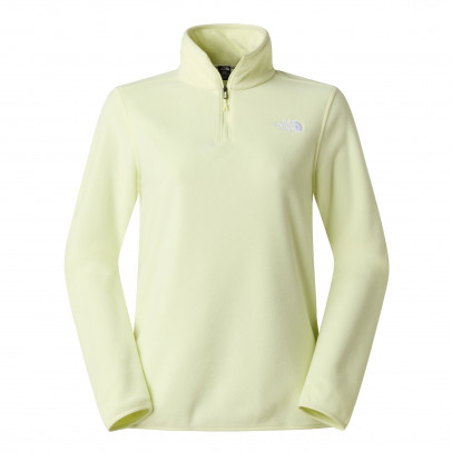 Женская кофта The North Face Glacier 1/4 Zip Fleece 0A8D2JG6O1 - желтая