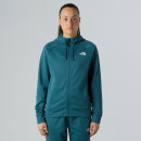 Женская толстовка The North Face Reaxion 2.0 0A8DWBDYW1 - зеленая