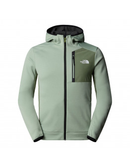 Мужская толстовка The North Face Mountain Athletics 0A8DY7D5M1 - зеленая