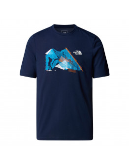 Мужская футболка The North Face Backpacking 0A8E1C8K21 - темно-синяя