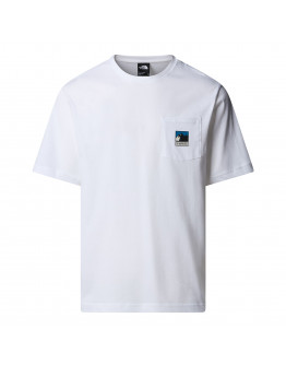 Мужская футболка The North Face Mountain 0A8E3MFN41 - белая