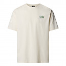 Футболка унисекс The North Face NSE 0A8E4EQLI1 - белая
