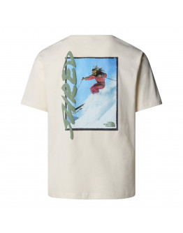 Футболка унисекс The North Face NSE 0A8E4EQLI1 - белая