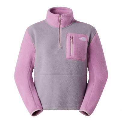 Женская куртка The North Face 1/4 Yumiori 0A8E89M5O1 - розово-серая