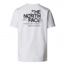 Мужская футболка The North Face Mountain Sketch 0A8EE8FN41 - белая