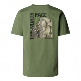 Мужская футболка The North Face Half Dome Photo 0A8EE9BO91 - зеленая