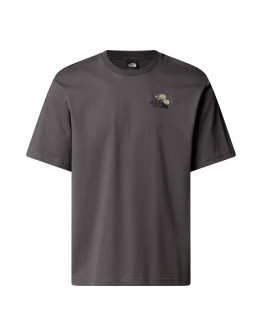 Мужская футболка The North Face Dome Flower 0A8EGXRHI1 - серая