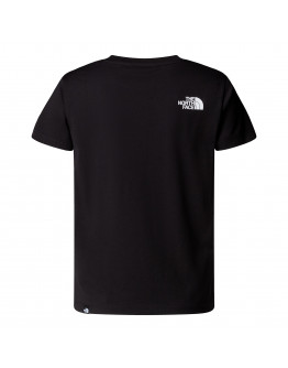 Детская футболка The North Face Easy 0A8EHGJK31 - черная