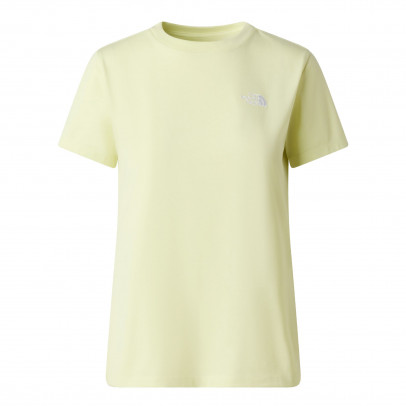 Женская футболка The North Face Evolution Simple Dome 0A8FX7G6O1 - желтая