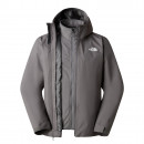Мужская куртка The North Face 3 в 1 Quest Dry Vent Triclimate 0A8G0SEKP1 - серая