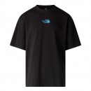 Мужская футболка The North Face Liquid 0A8G9UJK31 - черная
