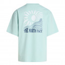 Мужская футболка The North Face Sun 0A8GA0G701 - мятная
