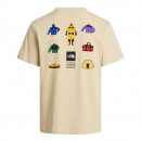 Мужская футболка The North Face Icon Celebration 0A8GASDOM1 - бежевый