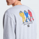 Унисекс худи The North Face Celebration 0A8GATDYX1 - серое
