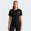 Женская футболка The North Face Flex 0A8GKTJK31 - черная