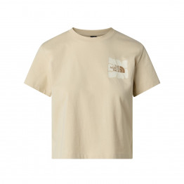 Дамская футболка The North Face Sun 0A8GQSDOM1 - бежевый