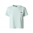 Женская футболка The North Face Sun 0A8GQSG701 - мятная