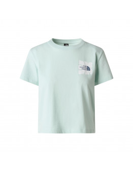 Женская футболка The North Face Sun 0A8GQSG701 - мятная