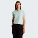 Женская футболка The North Face Sun 0A8GQSG701 - мятная
