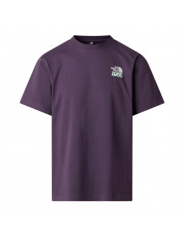Мужская футболка The North Face 1966 0A8GQUG5O1 - фиолетовая