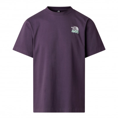 Мужская футболка The North Face 1966 0A8GQUG5O1 - фиолетовая