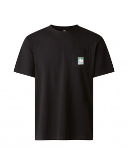 Мужская футболка The North Face Mountain 0A8GUUJK31 - черная