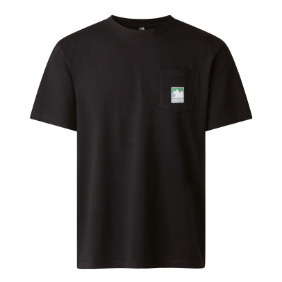 Мужская футболка The North Face Mountain 0A8GUUJK31 - черная