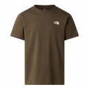 Мужская футболка The North Face Regular Short Graphic 0A8GUW21L1 - коричневая