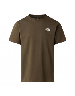 Мужская футболка The North Face Regular Short Graphic 0A8GUW21L1 - коричневая